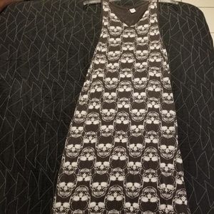 Maxi skull dress